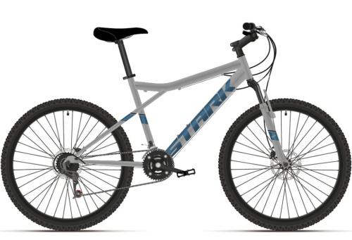 Велосипед Stark Slash 26.2 D серый/синий 18 HD00000115 фото 2