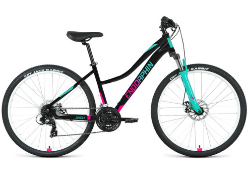Велосипед Endorphin 27,5 Lively D AL черный/розовый 16,5" RBK22AT27038