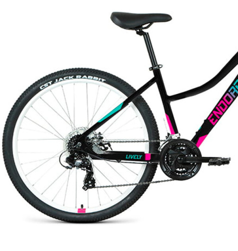 Велосипед Endorphin 27,5 Lively D AL черный/розовый 16,5" RBK22AT27038 фото 4