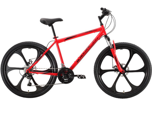 Велосипед Black One Onix 26 D FW красный/черный/красный 20" HQ-0005345 фото 2