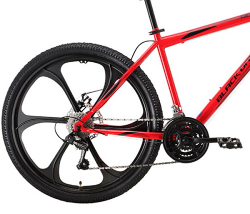 Велосипед Black One Onix 26 D FW красный/черный/красный 20" HQ-0005345 фото 4