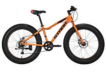 Велосипед Stark 21 Rocket Fat 24.1 D оранжевый/черный 12"