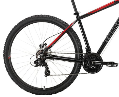 Велосипед Stark 22 Indy 26.1 D Microshift черный/красный S 16" фото 4