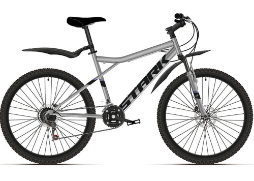 Велосипед Stark 21 Slash 27.1 D серый/черный S 16"