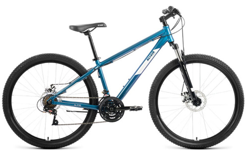 Велосипед Altair AL 27,5 D 21 ск темно-синий/серебро 2022 г 15" RBK22AL27223 фото 2
