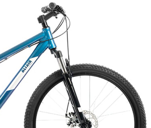 Велосипед Altair AL 27,5 D 21 ск темно-синий/серебро 2022 г 15" RBK22AL27223 фото 3