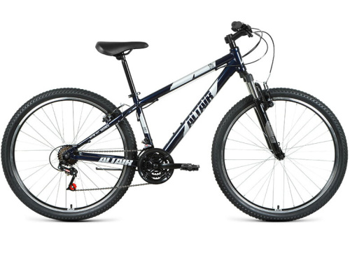 Велосипед Altair AL 27,5 V 21 ск темно-синий/серебро 20-21 г 19" RBKT1M37G018 фото 2
