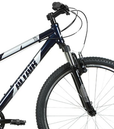 Велосипед Altair AL 27,5 V 21 ск темно-синий/серебро 20-21 г 19" RBKT1M37G018 фото 3