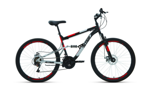 Велосипед Altair MTB FS 26 2.0 disc 18 ск (2020-2021) 18