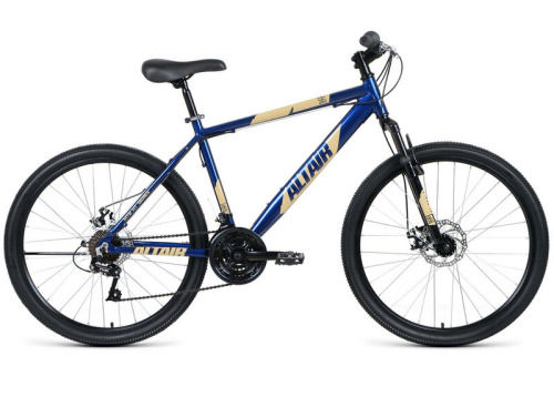 Велосипед Altair AL 26 D 21 ск синий/кремовый 2022 г 18" RBK22AL26194 фото 2