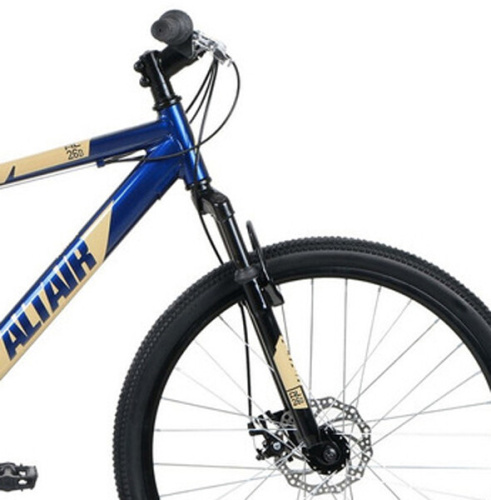 Велосипед Altair AL 26 D 21 ск синий/кремовый 2022 г 18" RBK22AL26194 фото 3