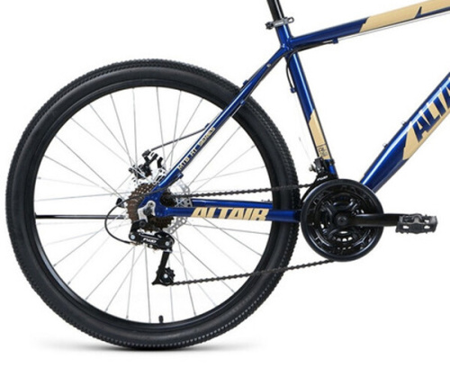 Велосипед Altair AL 26 D 21 ск синий/кремовый 2022 г 18" RBK22AL26194 фото 4