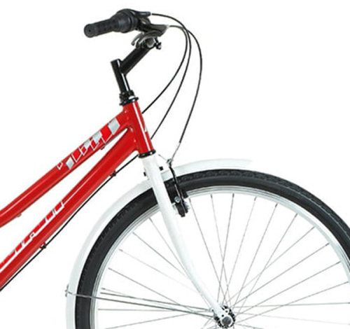 Велосипед Altair City 28 Low 3.0 3 темно-красный/белый 2022 г 19" RBK22AL28029 фото 3