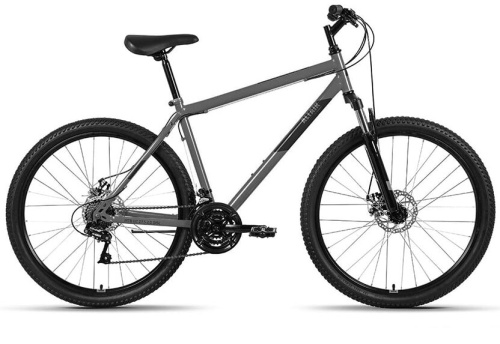 Велосипед Altair MTB HT 27,5 2.0 D 21 ск темно-серый/черный 2022 г 17" RBK22AL27140 фото 2