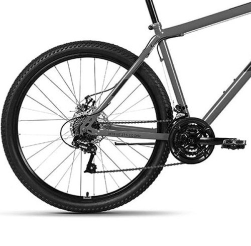 Велосипед Altair MTB HT 27,5 2.0 D 21 ск темно-серый/черный 2022 г 17" RBK22AL27140 фото 4