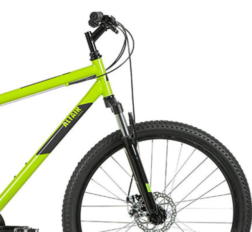 Велосипед Altair MTB HT 27,5 2.0 D 21 ск зеленый/черный 2022 г 17" RBK22AL27141 фото 3