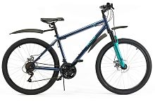 Велосипед ACID 26' F 300 D темно-синий/бирюзовый 2022 г 17" RBK22AT26002