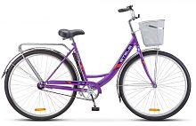 Велосипед Stels NAVIGATOR-345 28 Z010*LU085343*LU093787 *20 Пурпурный +корзина