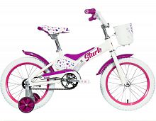 Велосипед Stark 2021 Tanuki 14 Girl белый/розовый