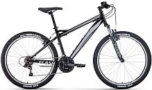Велосипед Forward 26 Flash 26 1.0 черный/серый 20-21 г 19" RBKW1M16G008