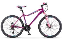 Велосипед Stels Miss-5000 MD 26 V020 фиолетовый/розовый 16 (LU096322/LU089361)
