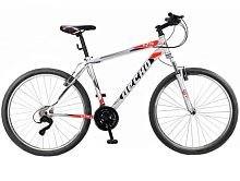 Велосипед Stels Десна-2710 V 27.5 F010*LU095733*LU090572 *17.5 Серебристый/красный
