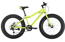 Велосипед Black One Monster 24 D зеленый/белый/зеленый 21-22 г HQ-0005342