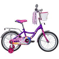 Велосипед Novatrack Little Girizz 16" фиолетовый 167GIRLZZ.VL23