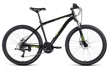 Велосипед Forward Katana 27,5 D AL черный/ярко-зеленый 2023 г 18" IB3F7Q164XBKBGN