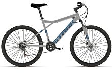 Велосипед Stark Slash 26.2 D серый/синий XS 14,5"