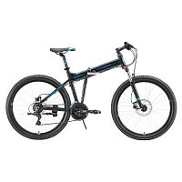 Велосипед Stark 23 Cobra 26.2 HD черный/синий/черный 20"