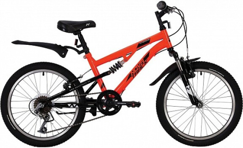 Велосипед Novatrack 20SS6V.TITANIUM.OR20 оранжевый