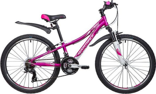Велосипед Novatrack 24AHV.KATRINA.10VL9 фиолетовый (133999)