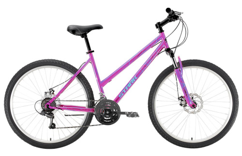Велосипед Stark 22 Luna 26.1 D Steel фиолетовый/голубой M 18"
