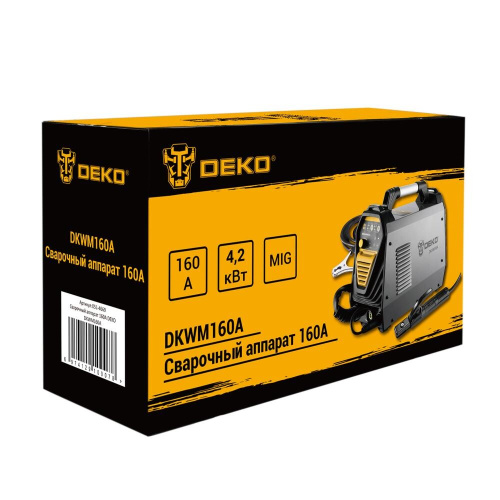 Сварочный аппарат Deko DKWM160A MIG-MAG/ММА (051-4669) фото 4