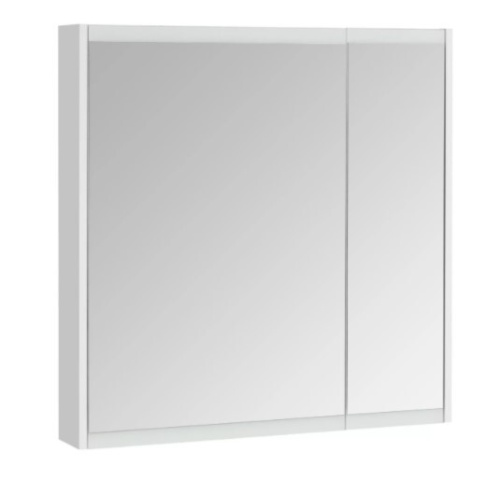Зеркальный шкаф Aquaton Нортон 80 (1A249202NT010) белый