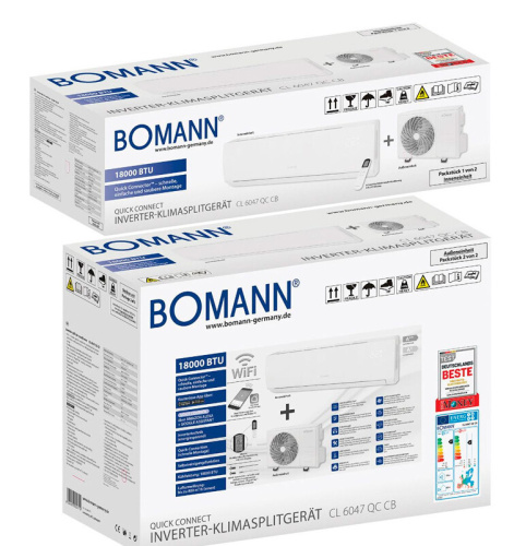 Сплит-система Bomann CL 6047 QC CB фото 17