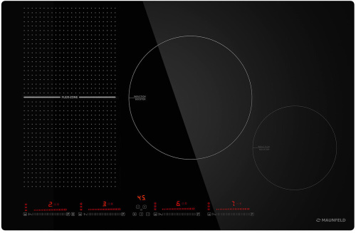 Встраиваемая индукционная варочная панель Maunfeld CVI.804.SF-BK Lux фото 2