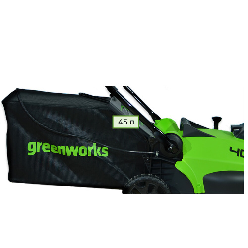 Газонокосилка аккумуляторная GreenWorks GD40LM16X (2517907) фото 3