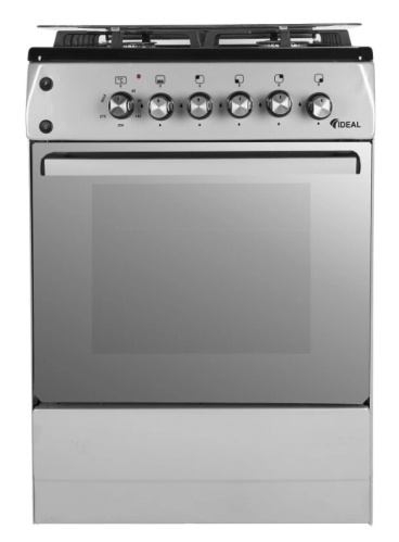 Комбинированная плита Ideal L155 ГК серый
