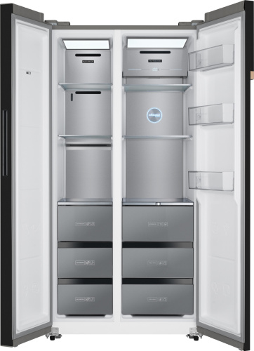 Холодильник Weissgauff Wsbs 590 BeG NoFrost Inverter Premium фото 3