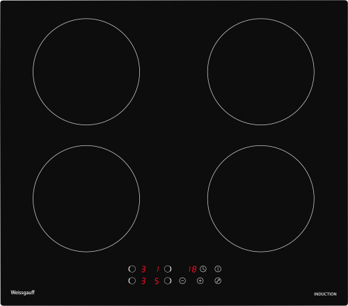 Встраиваемая индукционная варочная панель Weissgauff HI 640 BCSM Premium фото 2