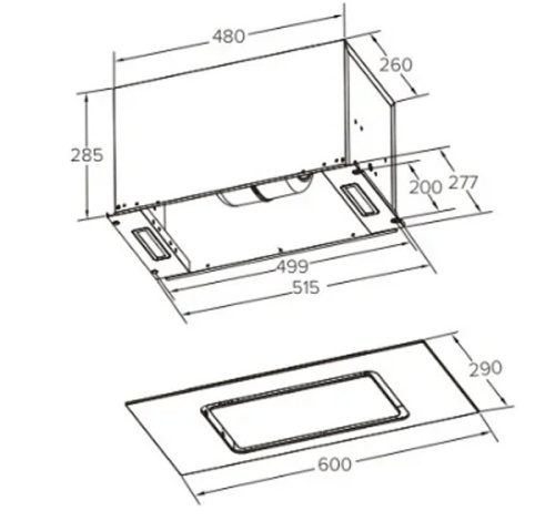 Встраиваемая вытяжка Haier HVX-BI652GW фото 3