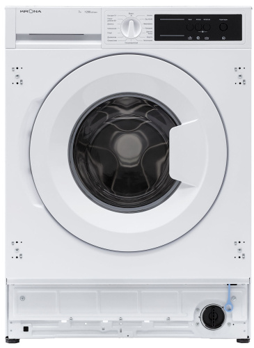 Встраиваемая стиральная машина Krona Zimmer 1200 7K white фото 2
