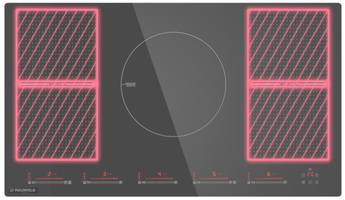 Встраиваемая индукционная варочная панель Maunfeld CVI905SFLGR фото 3