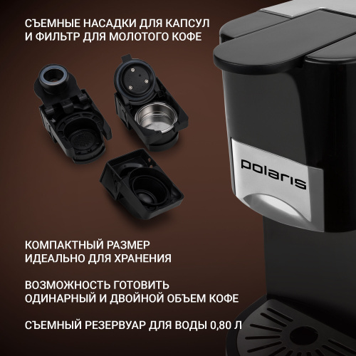 Кофеварка Polaris PCM 2020 фото 4