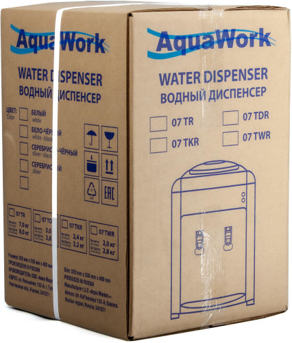 Кулер для воды Aqua Work 0.7-TDR серебристый фото 14