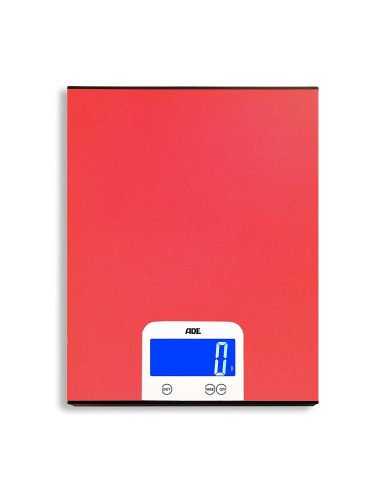 Весы кухонные ADE Alessa KE1820-1 red фото 2
