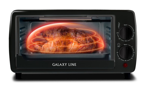Мини-печь Galaxy GL 2625 черный фото 3