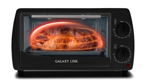 Мини-печь Galaxy GL 2626 черный фото 3